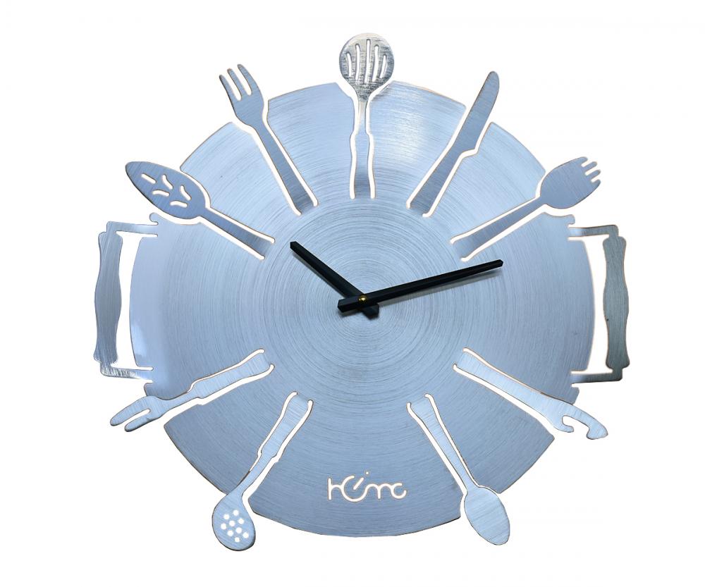 Diamante Kitchen Ware Designer Wall Clock for Home | Living Room | Bedroom | Office Makes an Accent Statement in Your Home or as a Gift